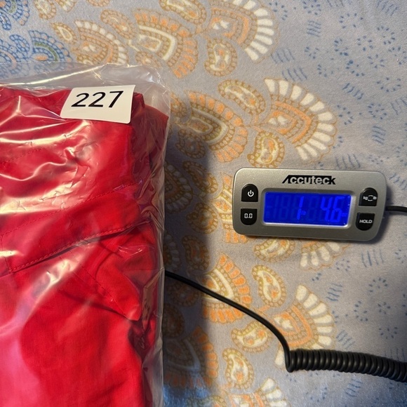 Tommy Hilfiger Windbreaker Hooded Nylon Red Zip Up. Women’s Size XXL - Picture 13 of 13